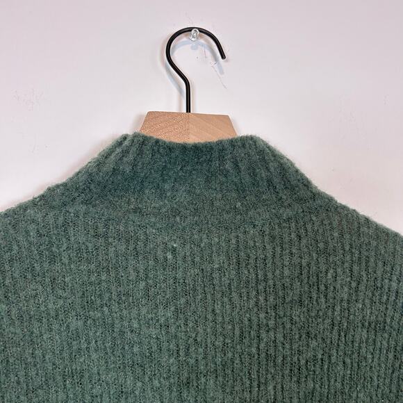 Lovers and Friends Independent Sweater Wool blend in Evergreen Women’s Size M - Picture 6 of 10